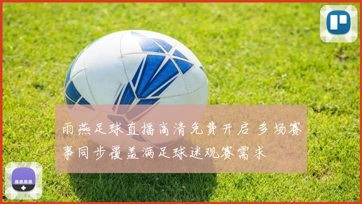 雨燕足球直播高清免费开启 多场赛事同步覆盖满足球迷观赛需求